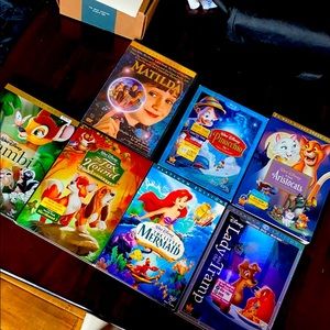 Disney DVDs. Wonderful condition.